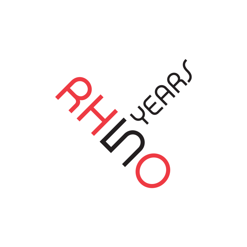 Rhino Anniversary logo